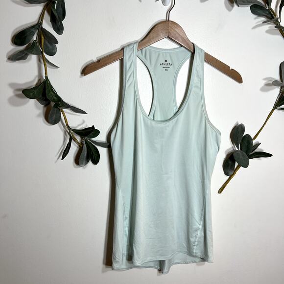 Athleta Light Green Workout Tank LAST CALL - Picture 1 of 4